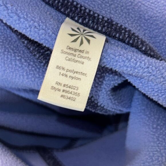 ATHLETA Periwinkle Purple Stripe Strength Zip Up Hoodie Jacket-S - Picture 9 of 10